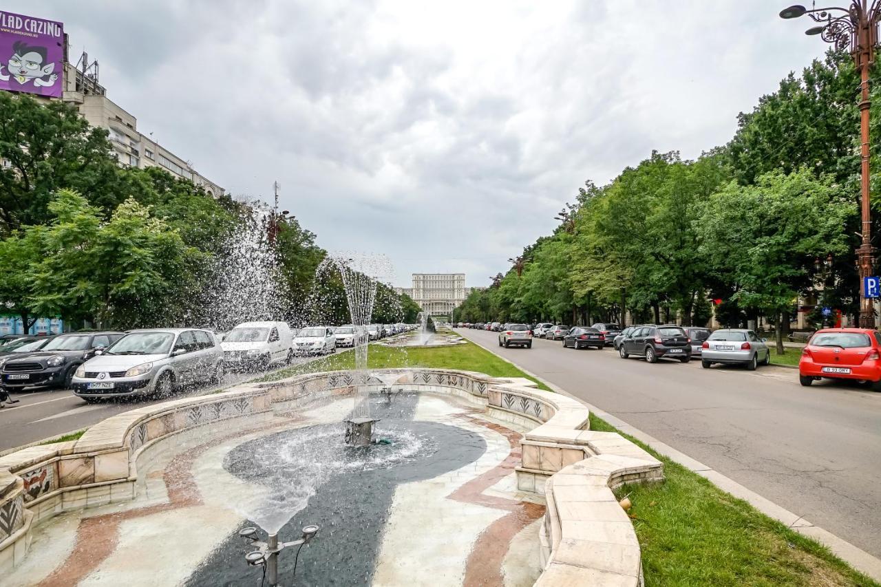 Roof View Bucharest Artesian Fountains Apartment Ngoại thất bức ảnh